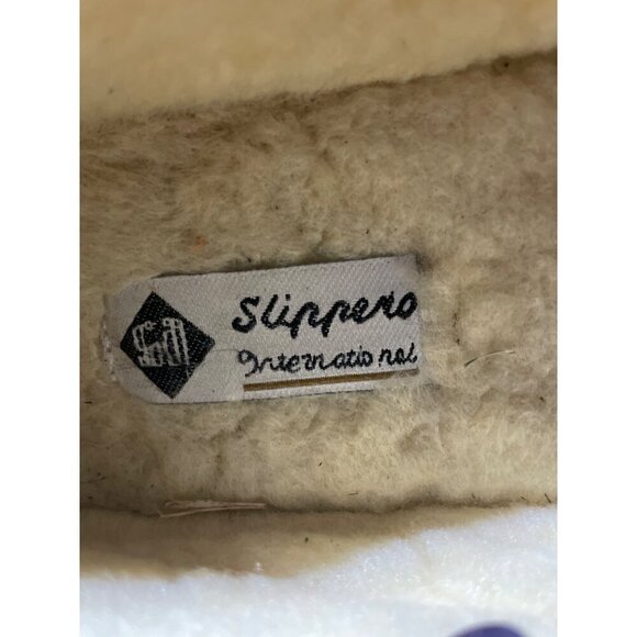 Slippero International Mens Wool Felt Slip-On Slippers With Natural Rubber Sole - Picture 6 of 8